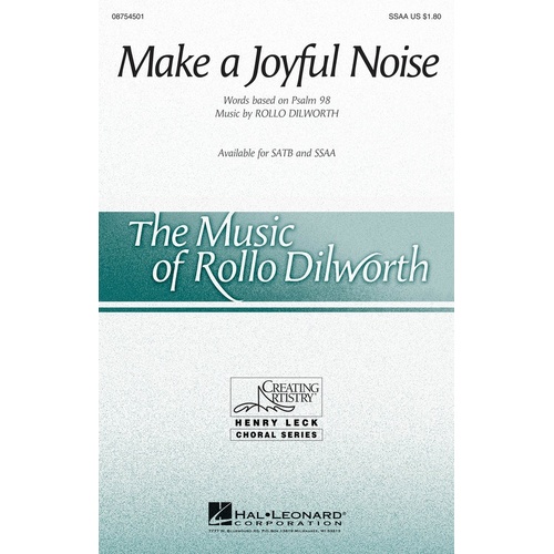 Make A Joyful Noise SSAA (Octavo)
