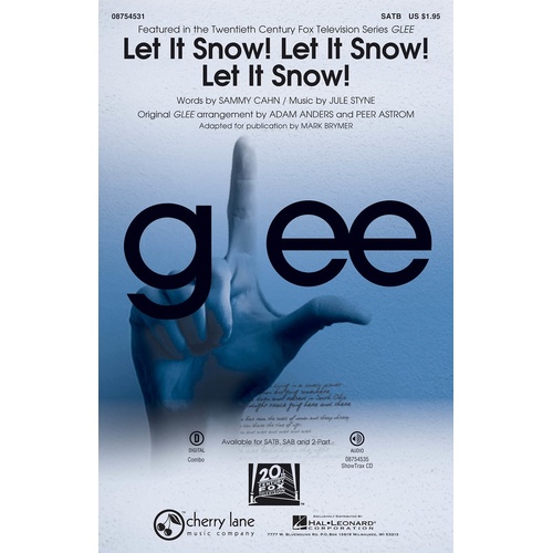 Let It Snow Let It Snow Let It Snow From Glee SA (Octavo)