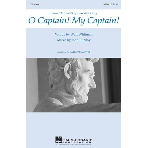 O Captain My Captain SATB (Octavo)