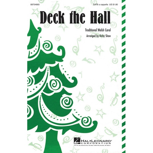 Deck The Hall SATB A Cappella (Octavo)