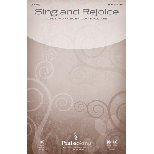 Sing And Rejoice ChoirTrax CD (CD Only)