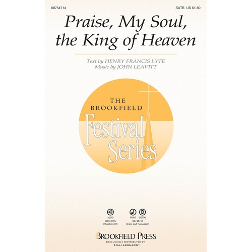 Praise My Soul The King Of Heaven ChoirTrax CD (CD Only)