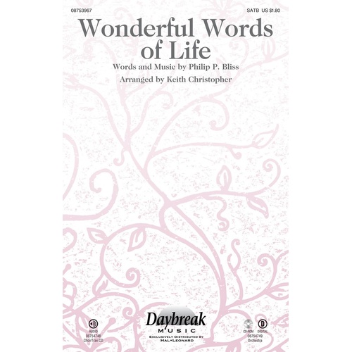Wonderful Words Of Life ChoirTrax CD (CD Only)