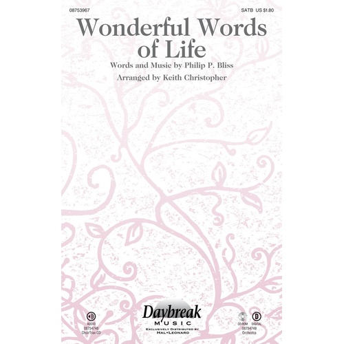 Wonderful Words Of Life ChoirTrax CD (CD Only)