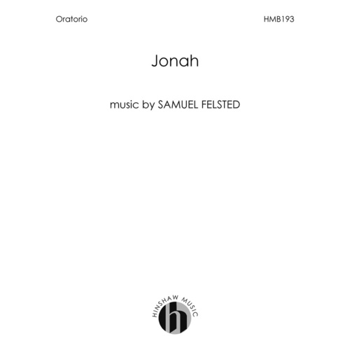 Felsted - Jonah An Oratorio SATB/Solo (Pod) (Octavo)