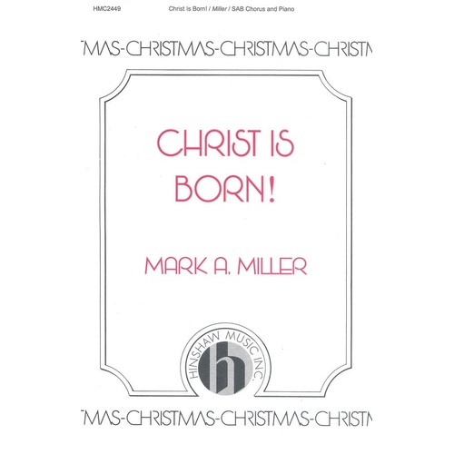 Christ Is Born SAB (Octavo)