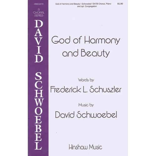 God Of Harmony And Beauty SATB (Octavo)