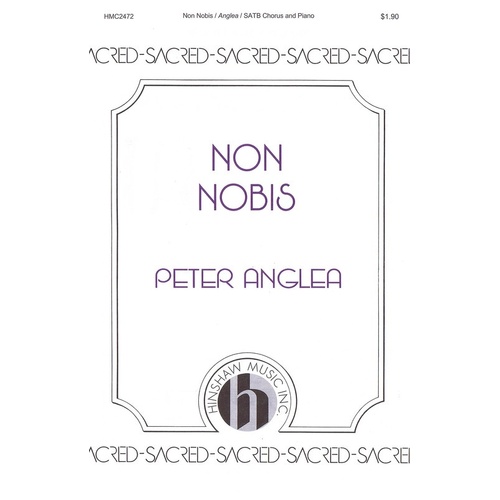 Non Nobis SATB (Octavo)