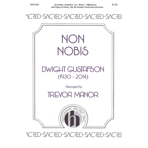 Non Nobis TTBB (Octavo)