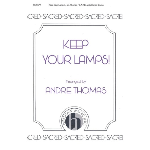 Keep Your Lamps! SATB (Octavo)