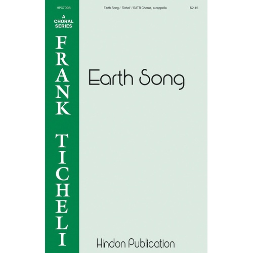 Earth Song SATB (Octavo)