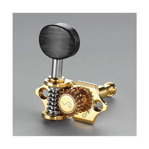 Schaller GrandTune Gold/Ebony Uke Tuning Machines 10550503