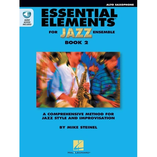Essential Elements for Jazz Ensemble Book 2 - Alto Saxophone