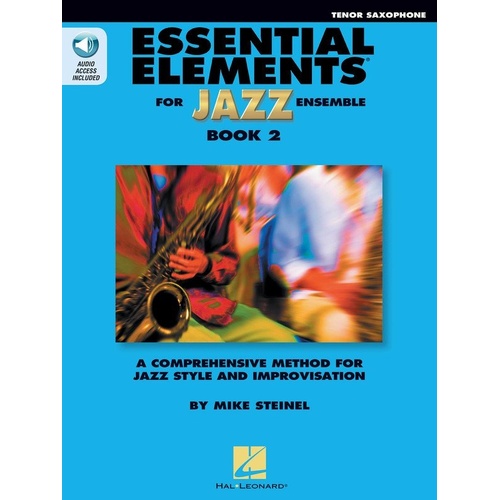 Essential Elements for Jazz Ensemble Book 2 Tenor Saxophone
