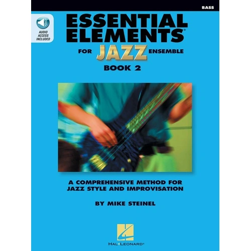 Essential Elements for Jazz Ensemble Book 2 - Bass