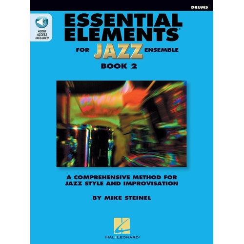 Essential Elements for Jazz Ensemble Book 2 - Drums