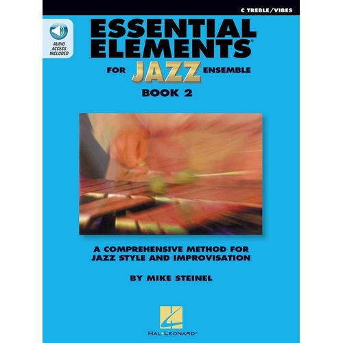 Essential Elements for Jazz Ensemble Book 2 - C Treble/Vibes