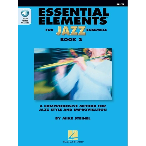 Essential Elements for Jazz Ensemble Book 2 - Flute by Hal Leonard