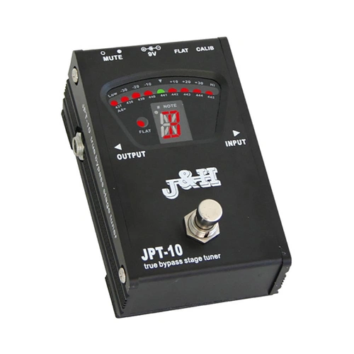 J&H Chromatic Pedal Tuner with True Bypass and Mute Switch