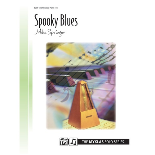 Spooky Blues Piano Sheet Music