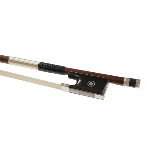 Andreas Storz Pernambuco French Model Violin Bow with Ebony Frog and Silver Ferrule