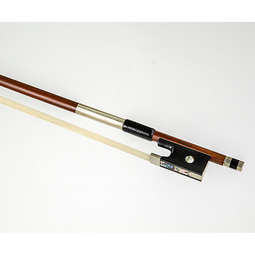 W. Dorfler Good Pernambuco Violin Bow Round Stick with Ebony Frog and Eye