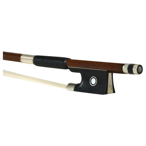 Violin Bow Paul Brazilwood 1/2 - Intermediate Student, Fully Mounted Ebony Frog, Made in Germany