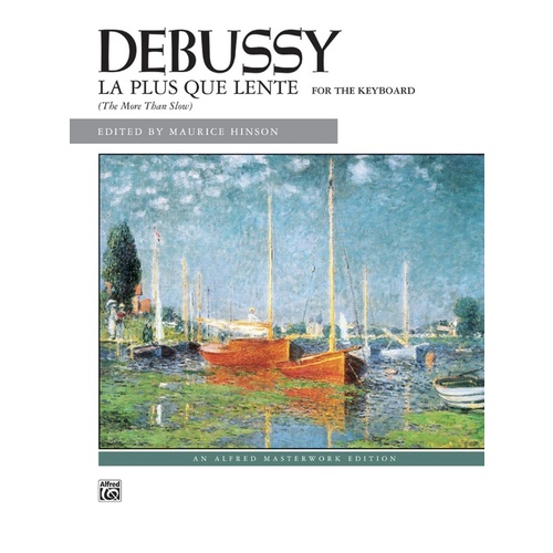 Debussy La Plus Que Lente Piano
