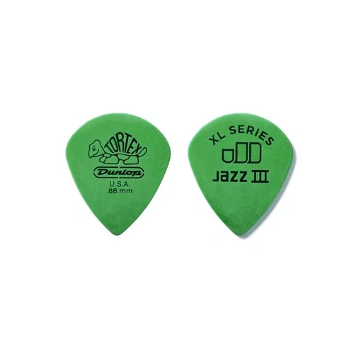 Jim Dunlop .88mm Tortex Jazz XL Guitar Pick - Extra Heavy (Single)