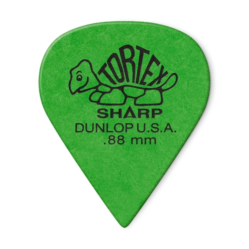 JIM DUNLOP 0.88MM TORTEX SHARP PICK  (Single)