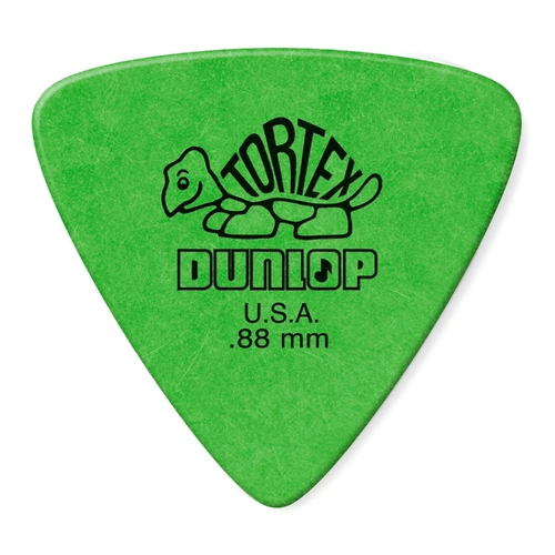 Jim Dunlop 0.88MM Tortex Triangle Pick (Single)