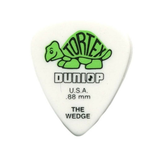 72 x Jim Dunlop Tortex Wedge 0.88mm Guitar Picks USA Bulk Pack