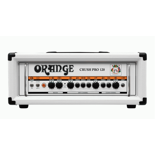 Orange CR120HWH Head LTD White
