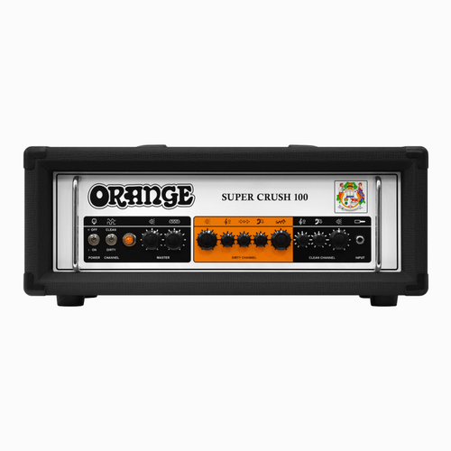 Orange Super Crush 100 BK Guitar Head Black
