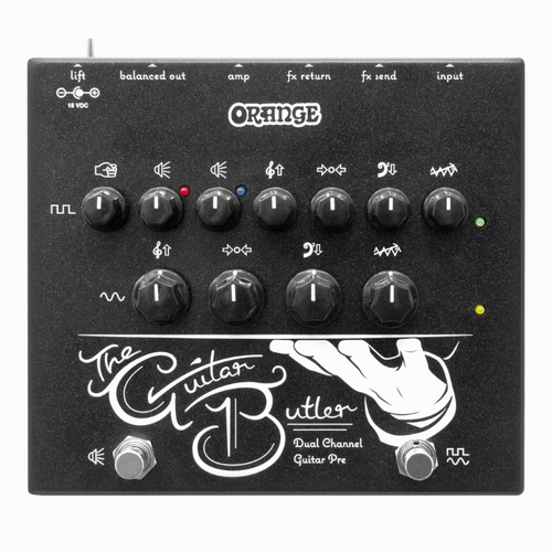 Orange Guitar Butler Dual Channel Preamp Pedal