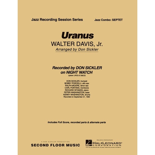 Uranus Septet Jazz Combo Sfmjc Gr 4-5 (Music Score/Parts)