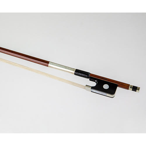 W. Dorfler Pernambuco Octagonal Viola Bow with Ebony Frog and Metal Winding