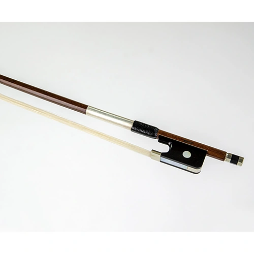 Dorfler Viola Bow - Brazilwood Octagonal with Ebony Frog and Metal Winding
