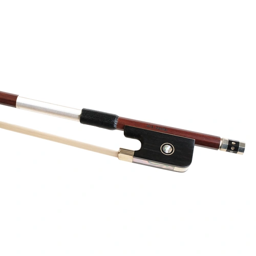 Dorfler Pernambuco Octagonal Viola Bow with Paris Eye and German Silver Mounted Ebony Frog