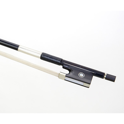 FPS Blackbird Violin Bow 4/4 Round Stick Silver Wire Ebony Frog