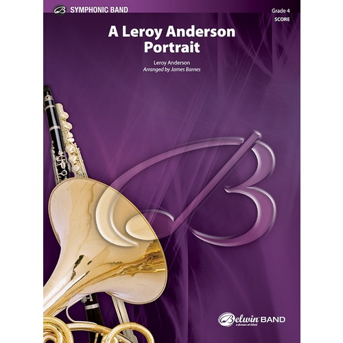 Leroy Anderson Portrait Concert Band Gr 4 Conductor Score