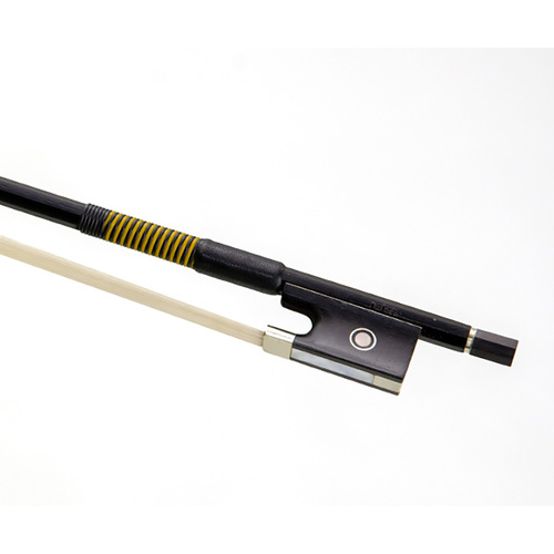 FPS Blackbird Violin Bow Octagonal Stick Whalebone-Look 3/4 Size Student Bow
