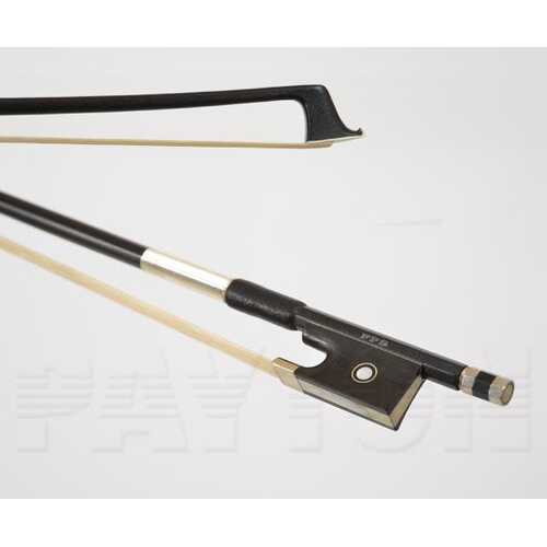 Violin bow 4/4 size carbon BLACK  - FPS STUDENT
