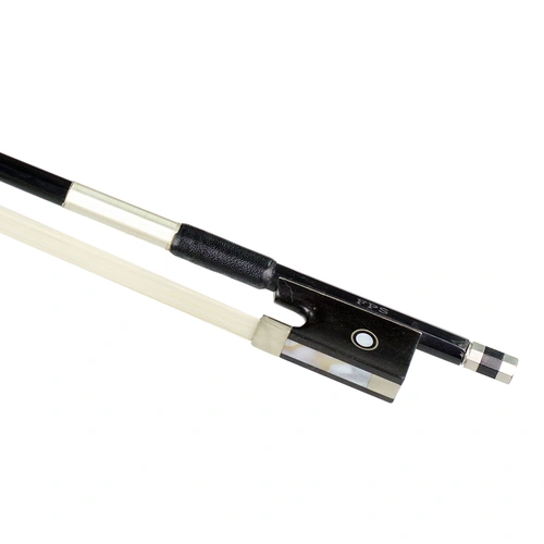 Violin Bow FPS Student Carbon Fiber Black 1/16