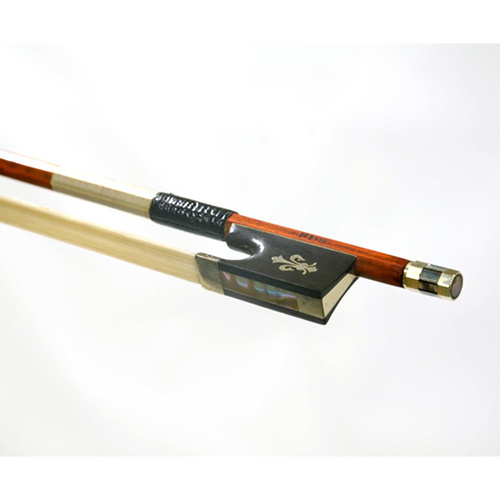 Violin Bow FPS Pernam Fleur de Lis Inlay 3-Part Button Student Bow