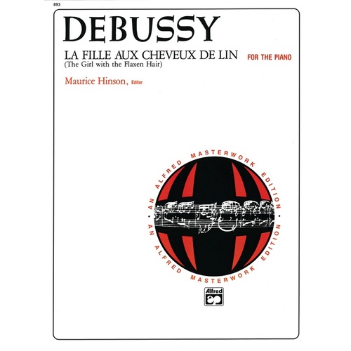 Debussy La Fille Aux Cheveux De Lin Piano