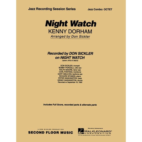 Night Watch Octet Jazz Combo Sfmjc Gr 4-5 (Music Score/Parts)