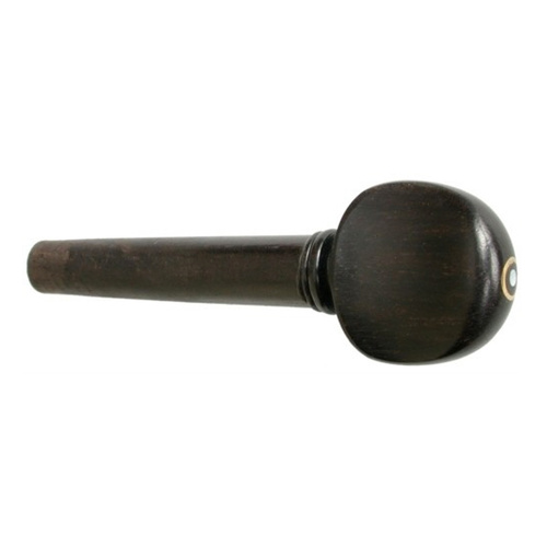 Ebony Viola Peg with Parisian Eye - A-Quality