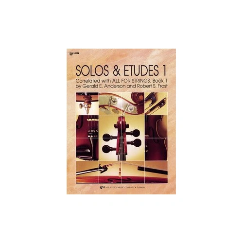 Solos & Etudes 1 Score for String Class - 57 Solos & 67 Etudes for Violin, Viola, Cello, Bass