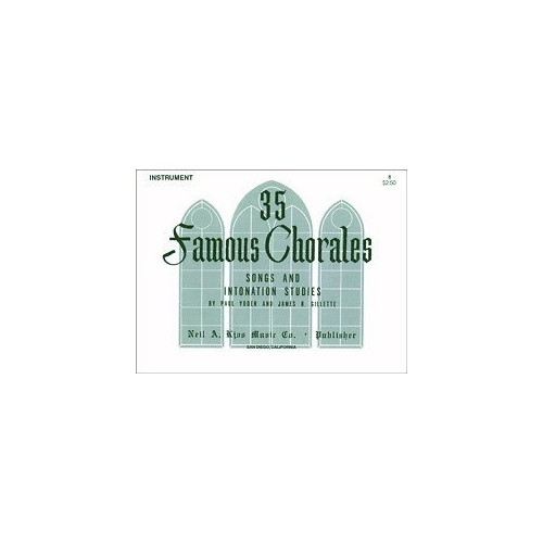 35 Famous Chorales for Baritone TC - Euphonium Sheet Music